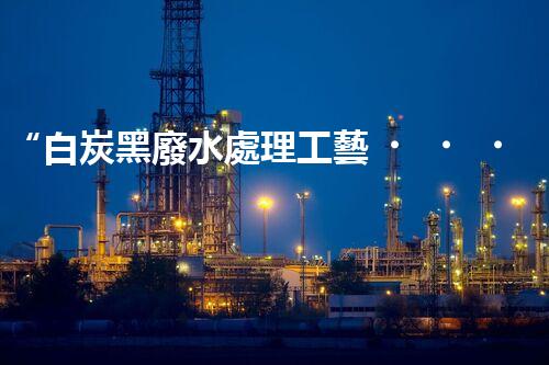 “白炭黑廢水處理工藝，綠色環(huán)保新篇章”